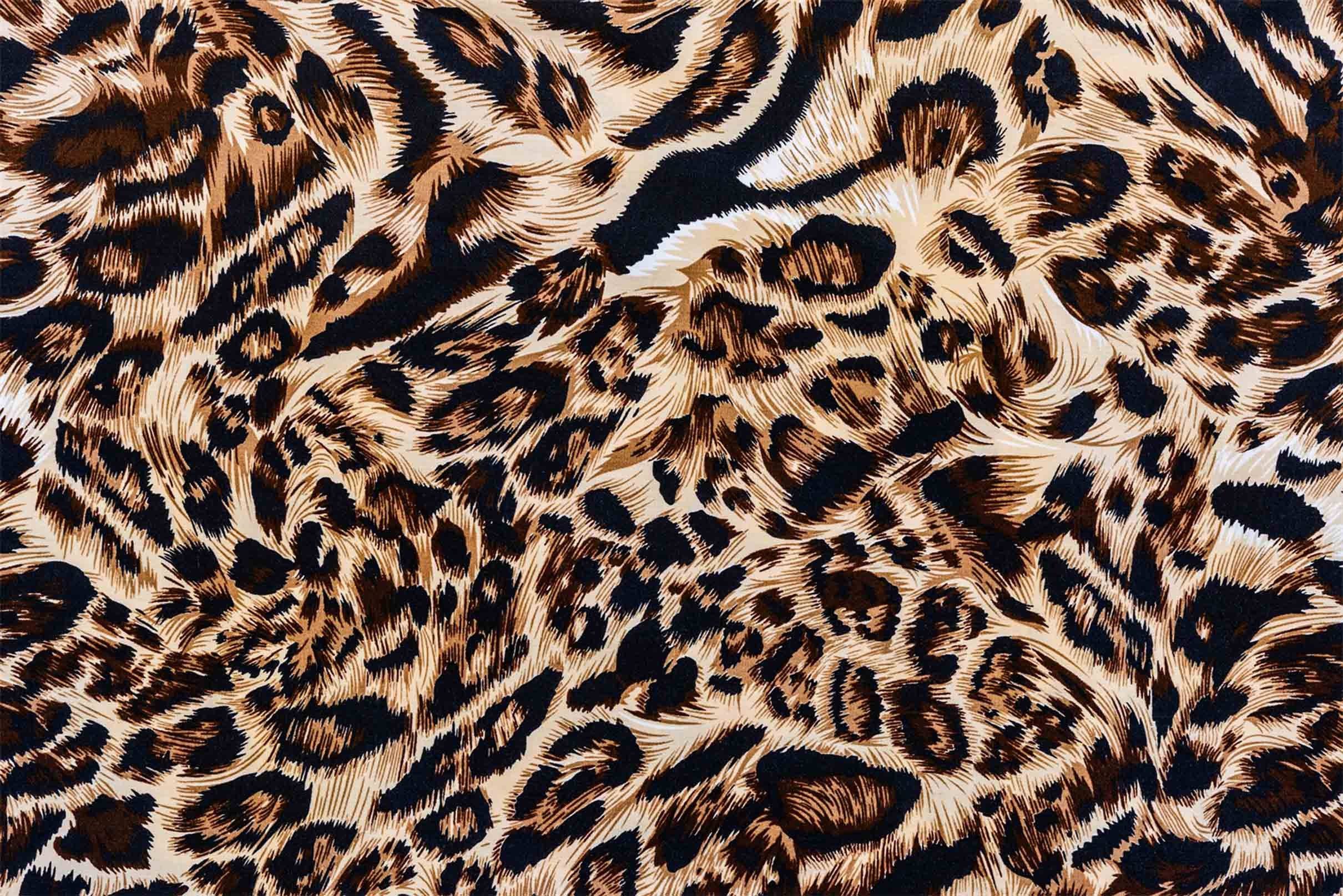3D Leopard Pattern 22 Kitchen Mat Floor Mural Wallpaper AJ Wallpaper 