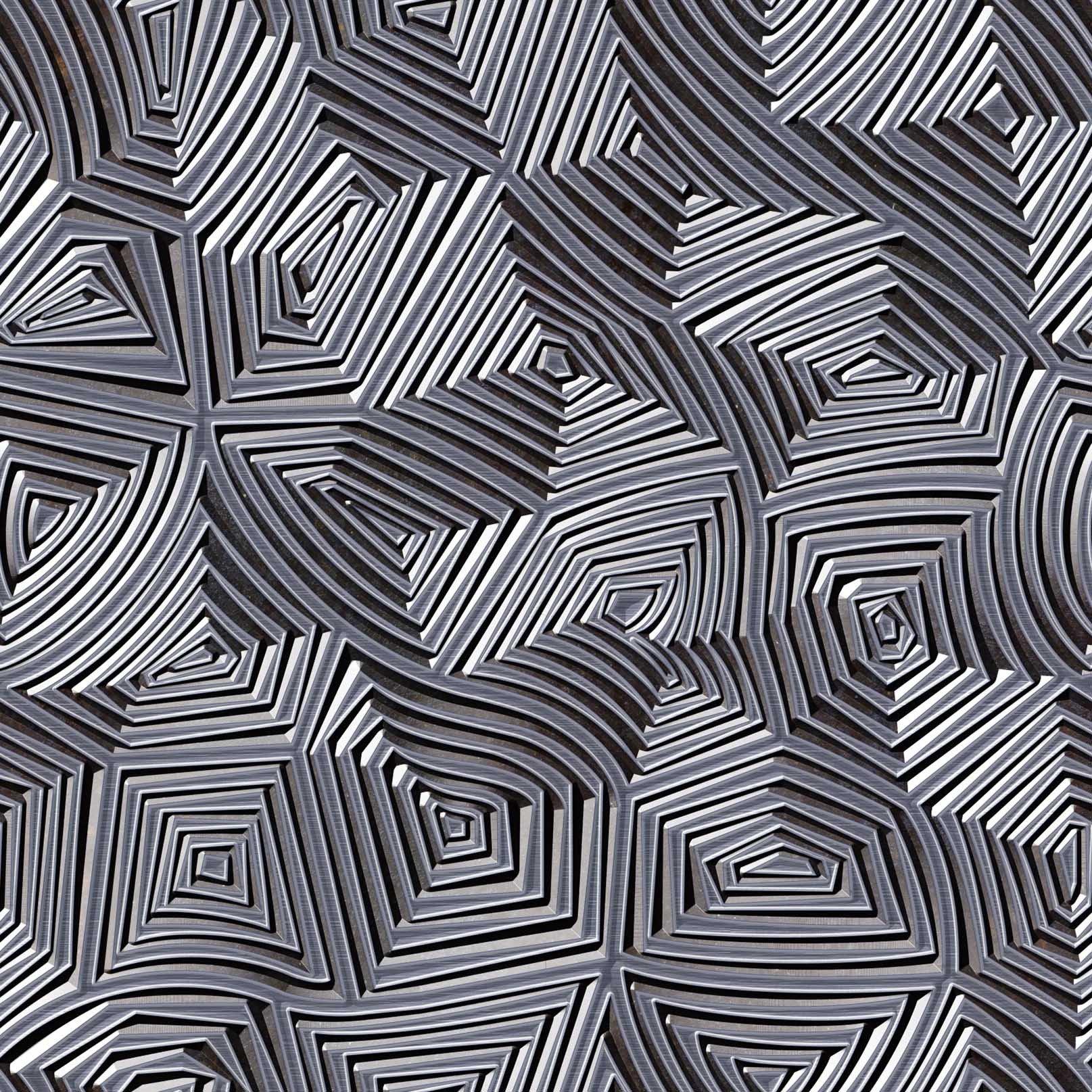 3D Metal Pattern Kitchen Mat Floor Mural Wallpaper AJ Wallpaper 