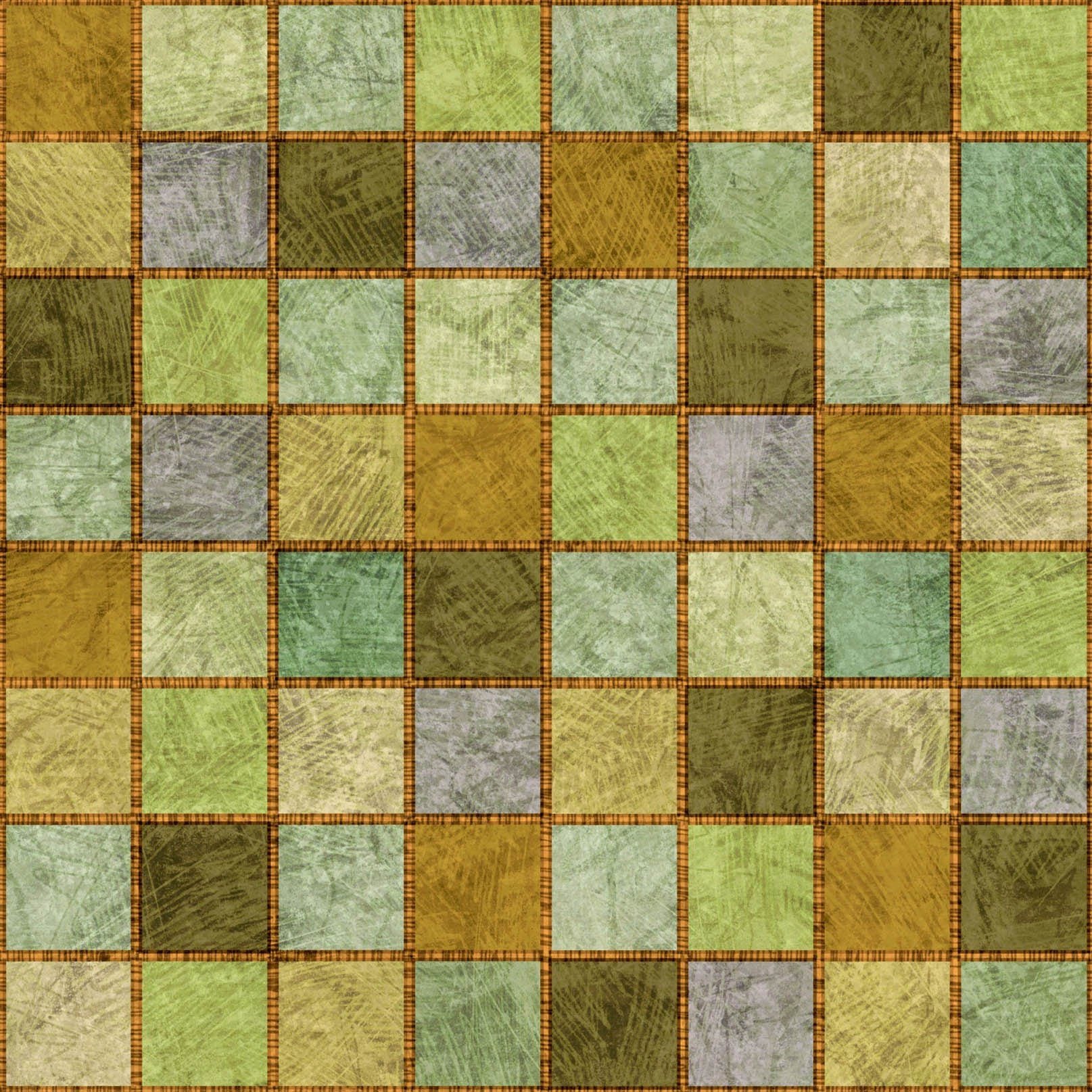 3D Color Squares Kitchen Mat Floor Mural Wallpaper AJ Wallpaper 