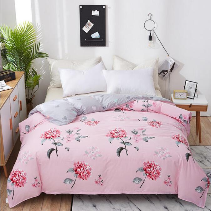 3D Pink Bottom Pink Flower 2041 Bed Pillowcases Quilt