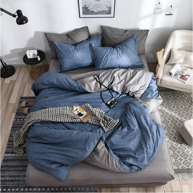 3D Gray Blue 2172 Bed Pillowcases Quilt