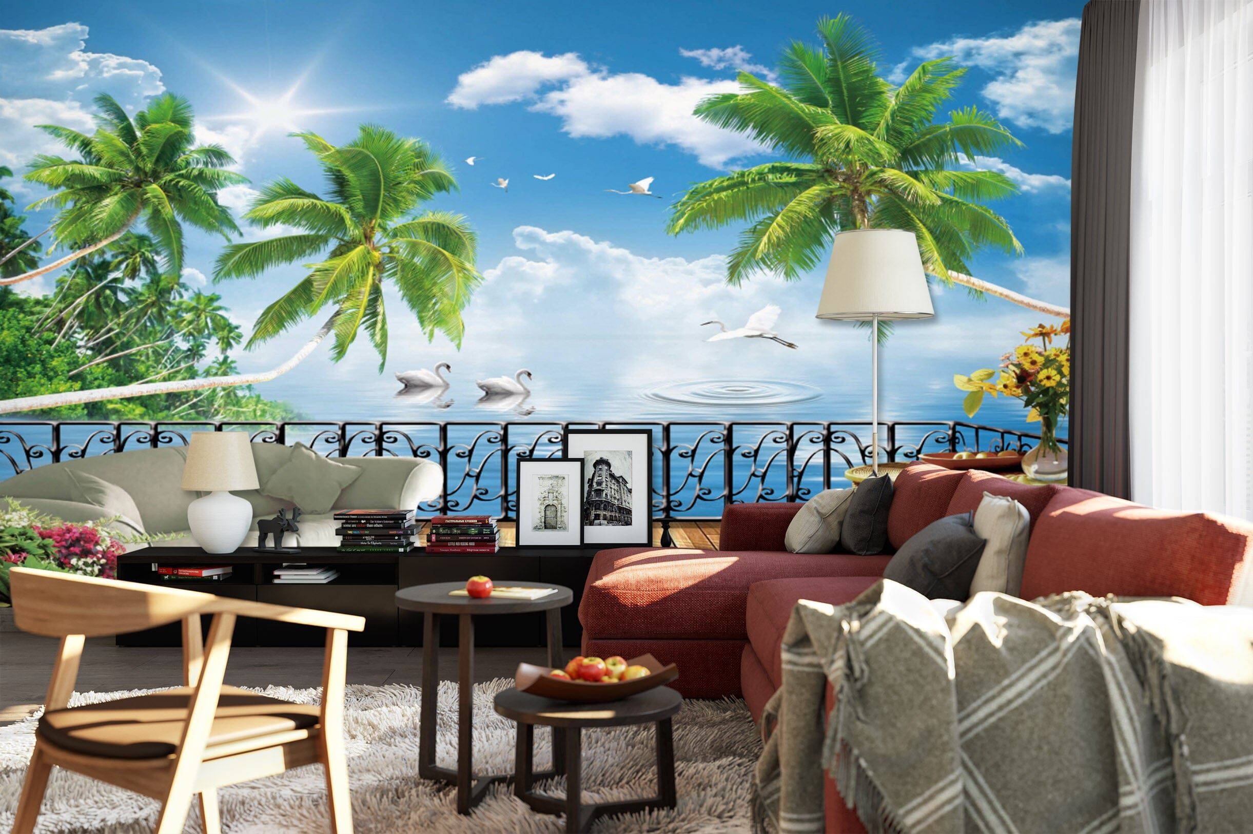 3D Clear Sky 1416 Wall Murals Wallpaper AJ Wallpaper 2 