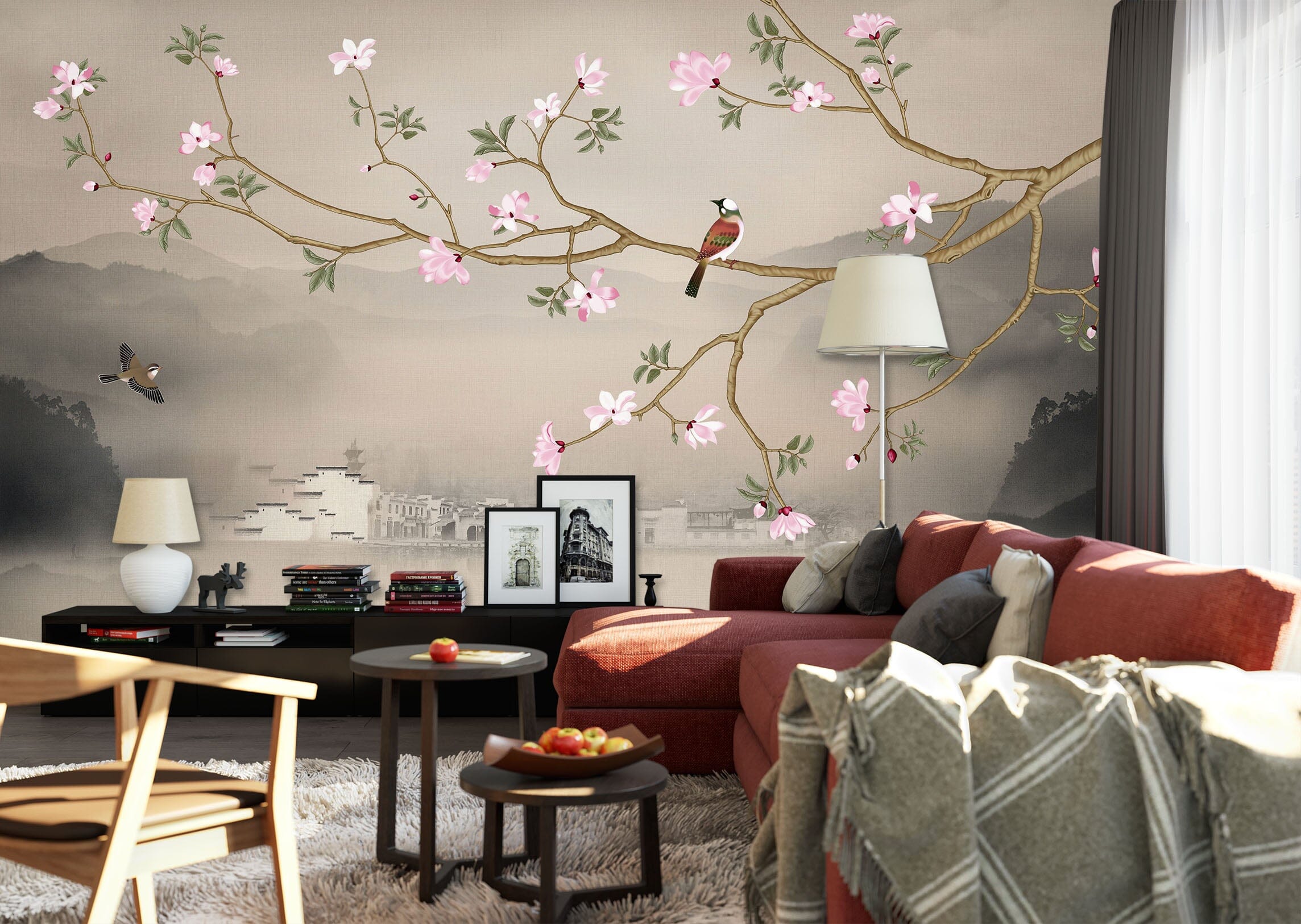 3D Spring Flowers 1444 Wall Murals Wallpaper AJ Wallpaper 2 