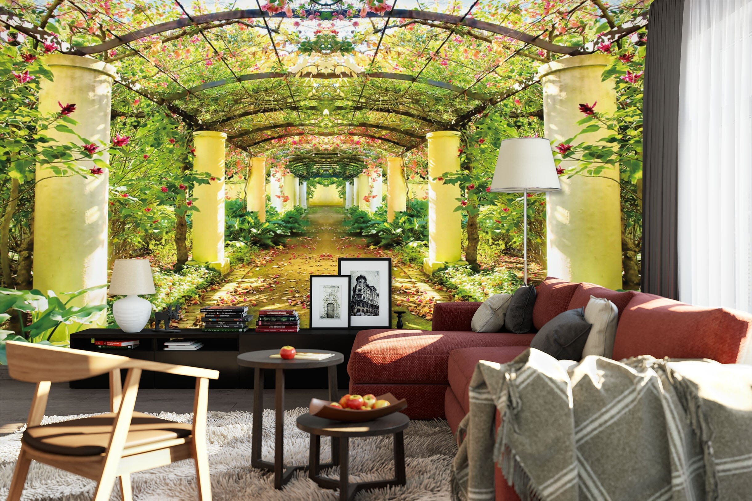 3D Summer Shade 1421 Wall Murals Wallpaper AJ Wallpaper 2 