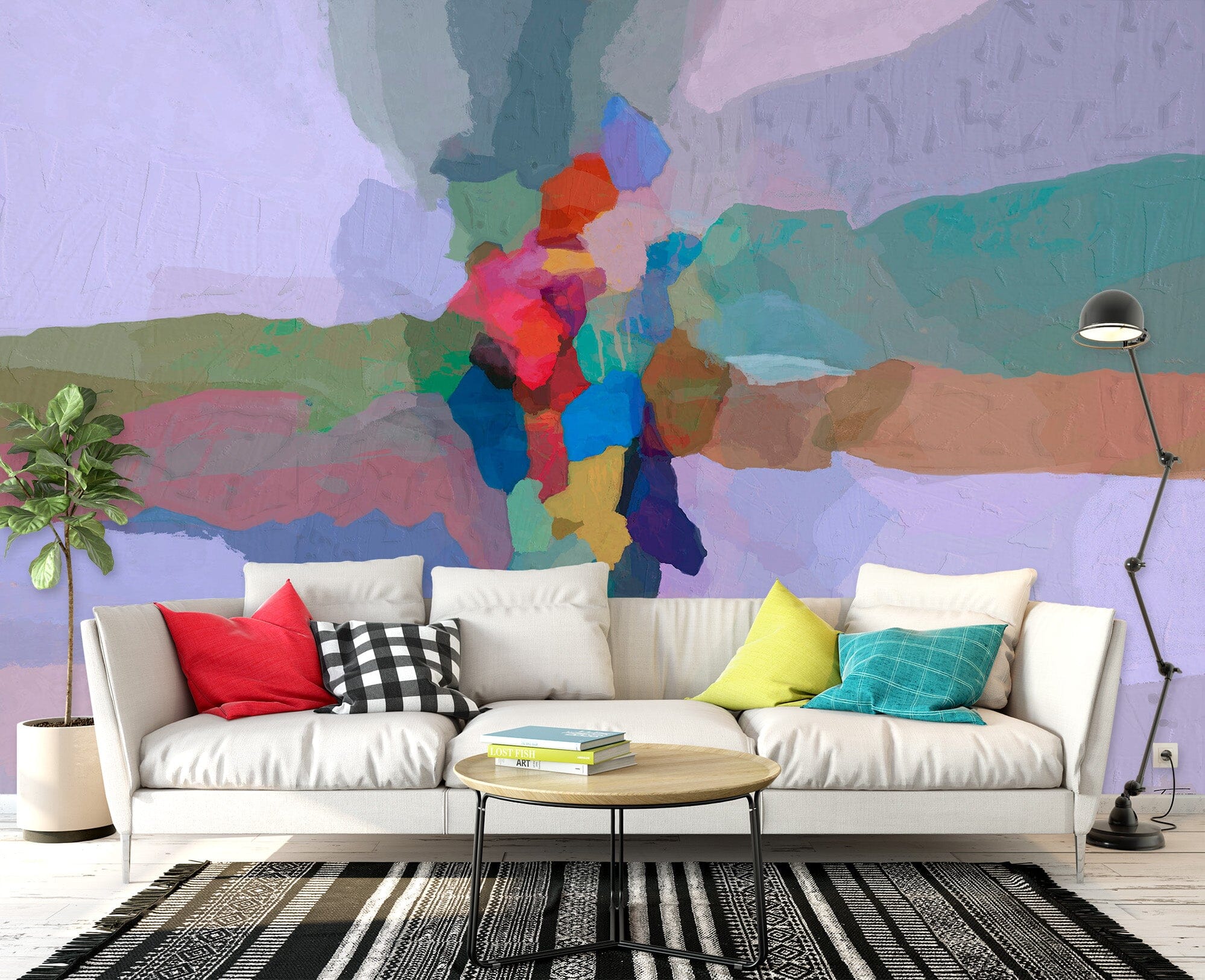 3D Color River 1503 Michael Tienhaara Wall Mural Wall Murals Wallpaper AJ Wallpaper 2 