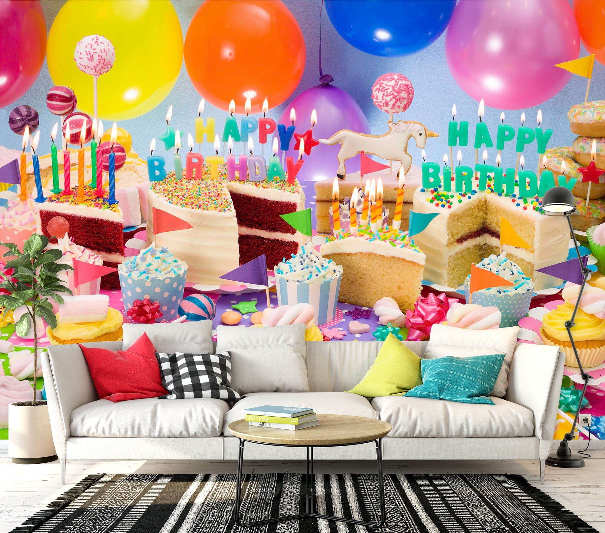 3D Children's World 1438 Assaf Frank Wall Mural Wall Murals Wallpaper AJ Wallpaper 2 