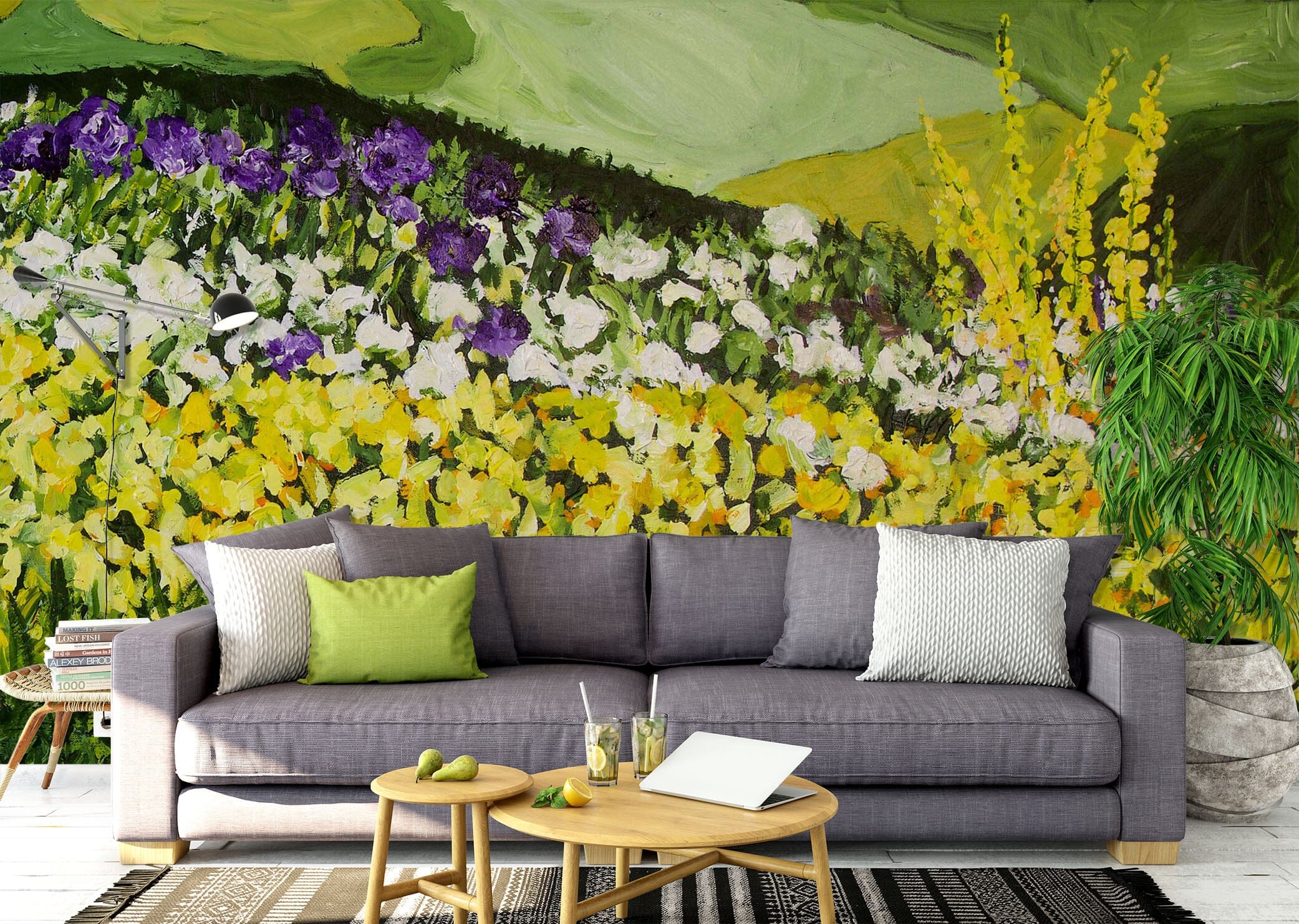 3D Bloom Flowers 210 Allan P. Friedlander Wall Mural Wall Murals Wallpaper AJ Wallpaper 2 