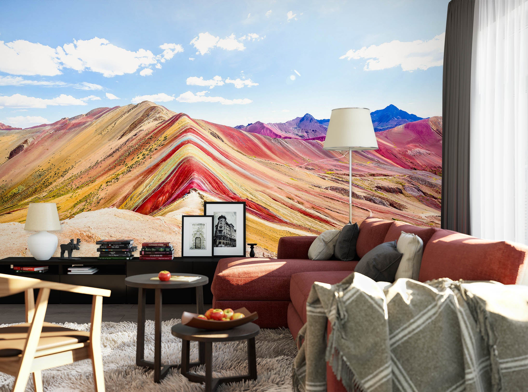 3D Mountains 58032 Wall Murals