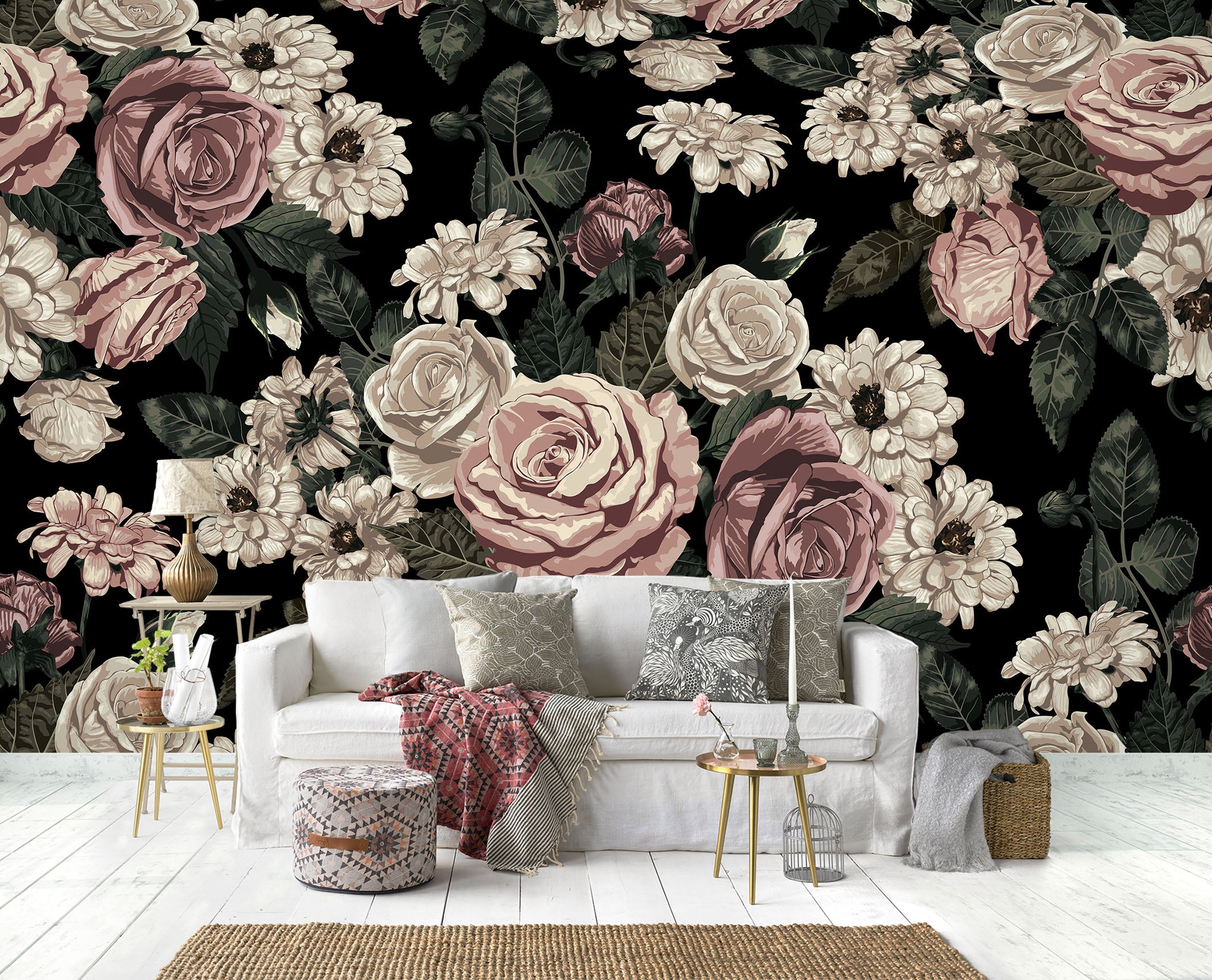 3D Flowers 58036 Wall Murals