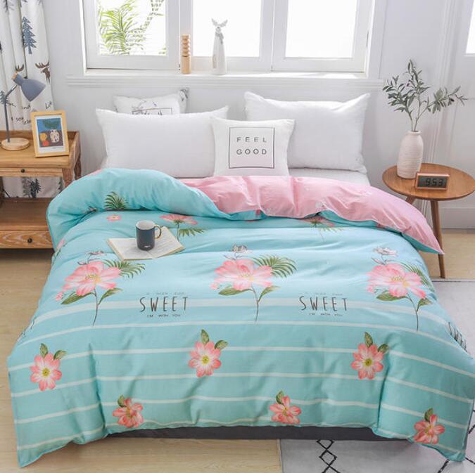 3D Mint Green Background Flower 3163 Bed Pillowcases Quilt