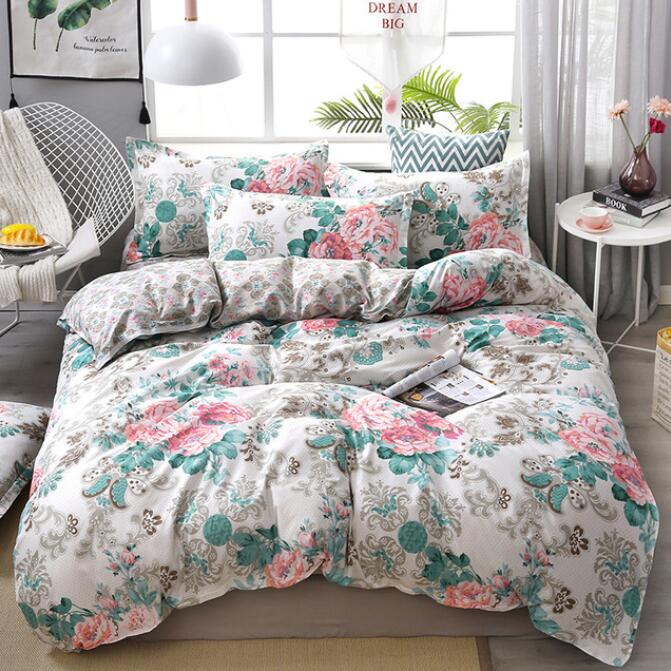 3D Flower Pattern 2164 Bed Pillowcases Quilt