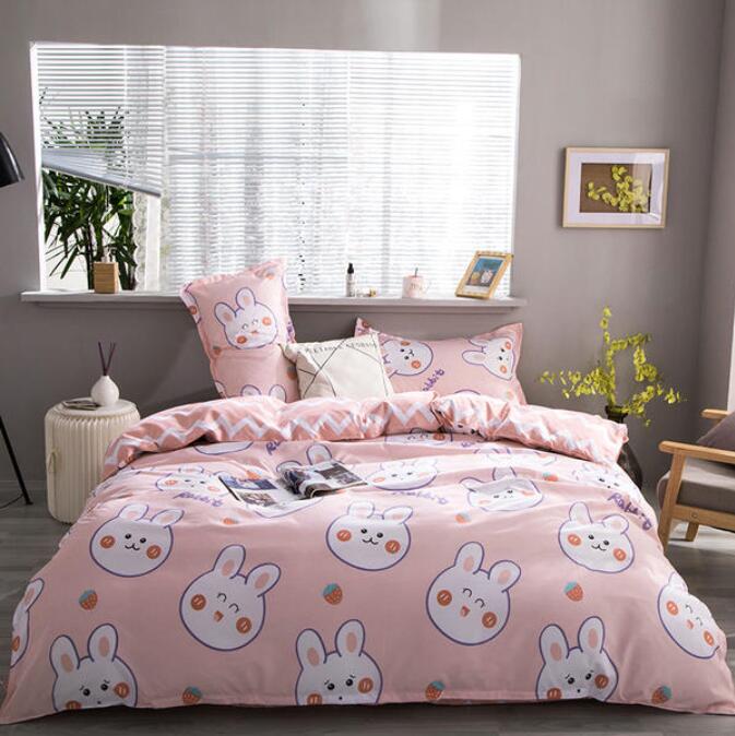 3D Bunny head 3067 Bed Pillowcases Quilt