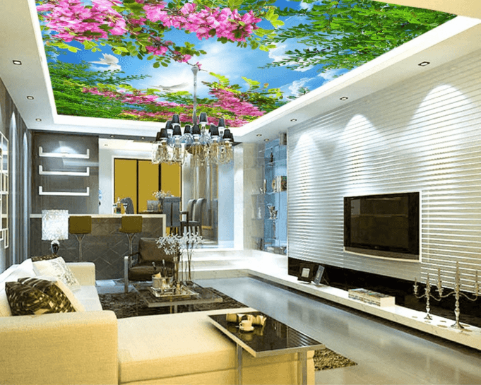 Sunny Flower Grass 178 Wallpaper AJ Wallpaper 