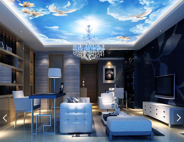 Cloud Peace Dove Flower 182 Wallpaper AJ Wallpaper 