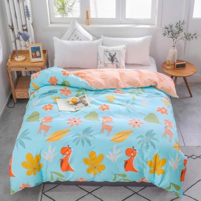 3D Colored Leaves 3165 Bed Pillowcases Quilt