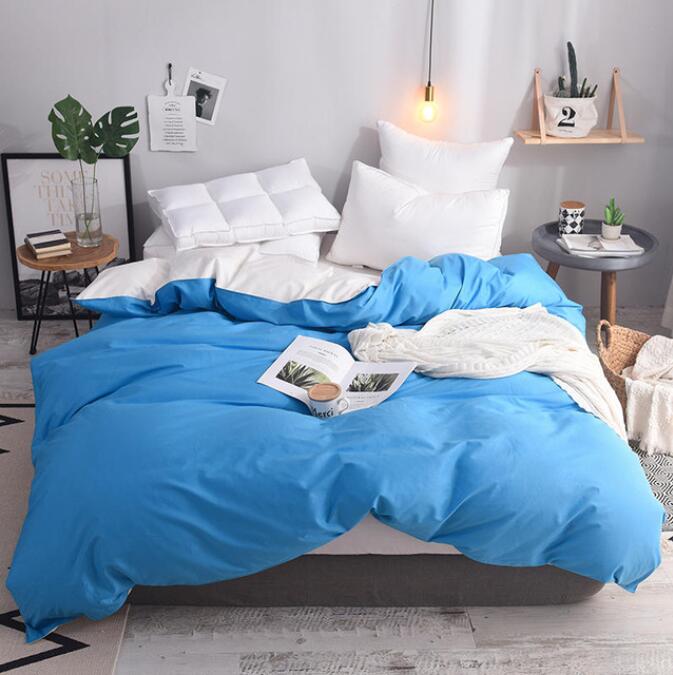 3D Sky Blue 3092 Bed Pillowcases Quilt
