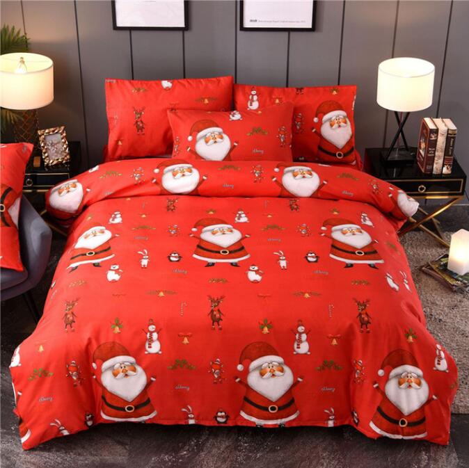3D Santa With Red Bottom 2177 Bed Pillowcases Quilt