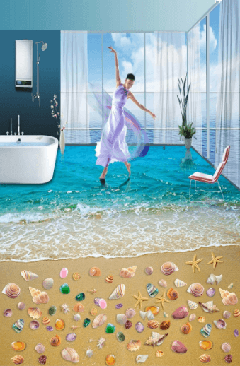 3D Sea Gifts 297 Floor Mural Wallpaper AJ Wallpaper 2 