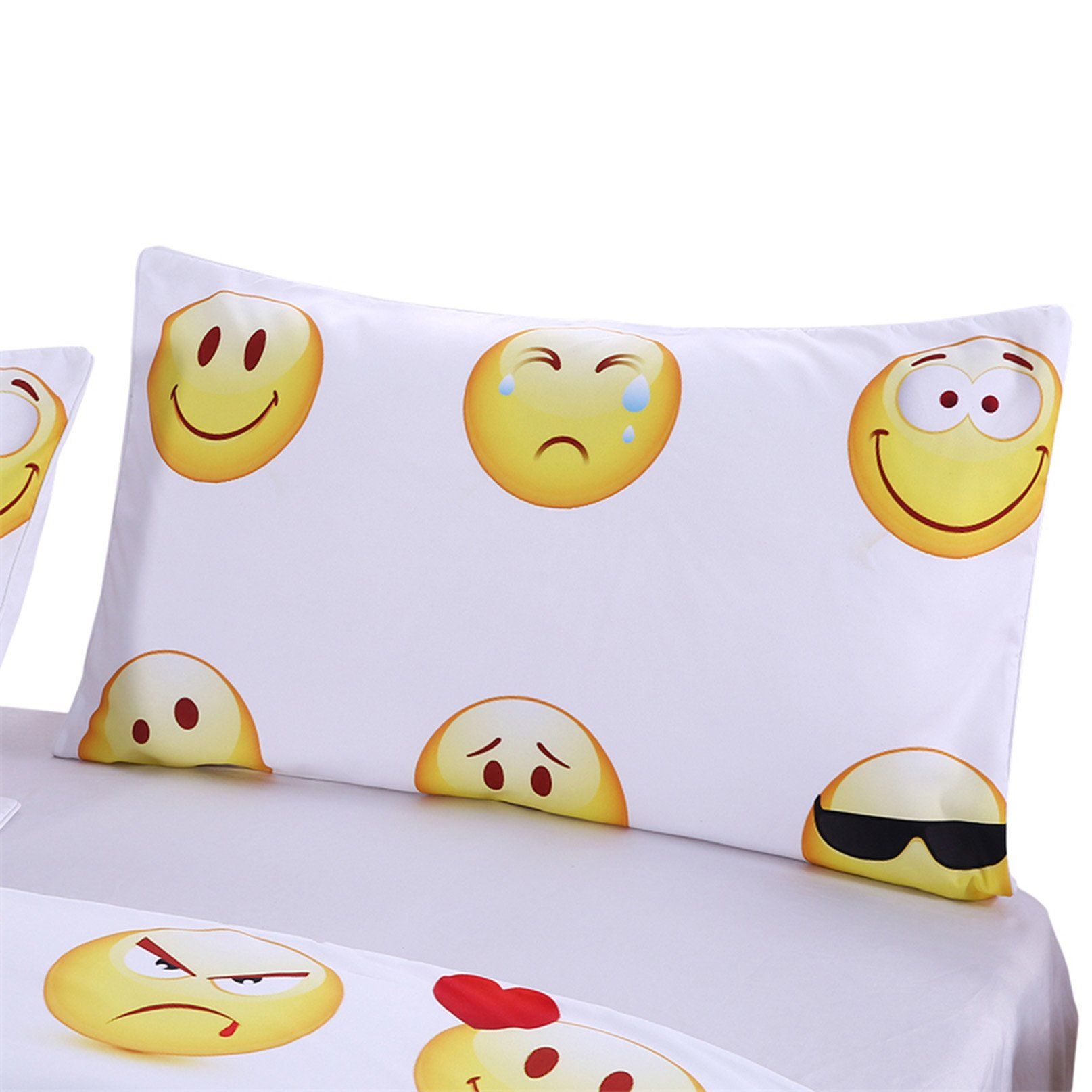 3D Chat Expression 121 Bed Pillowcases Quilt Wallpaper AJ Wallpaper 