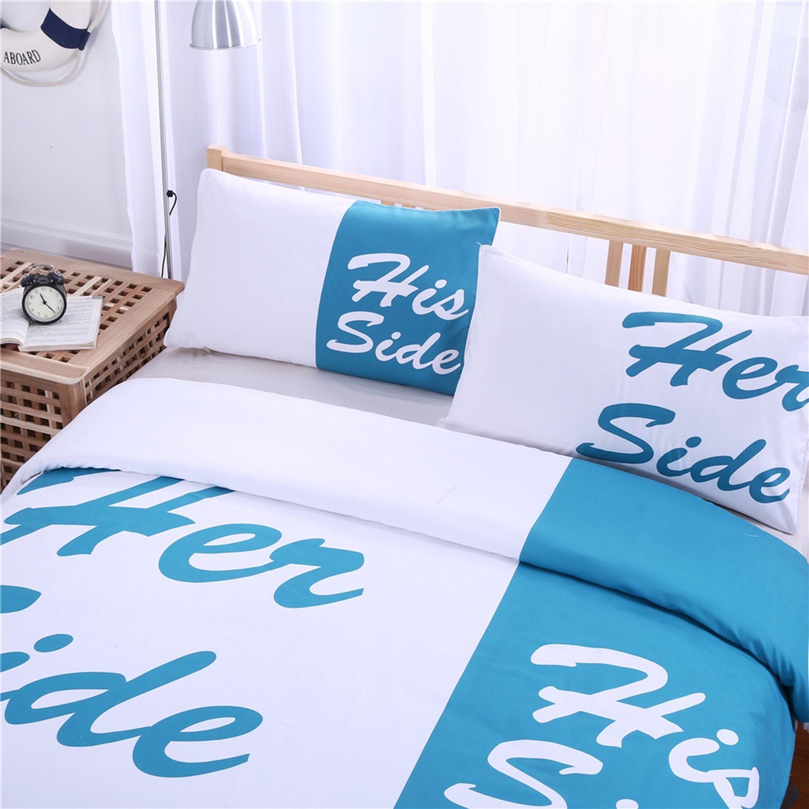 3D Light blue 117 Bed Pillowcases Quilt Wallpaper AJ Wallpaper 