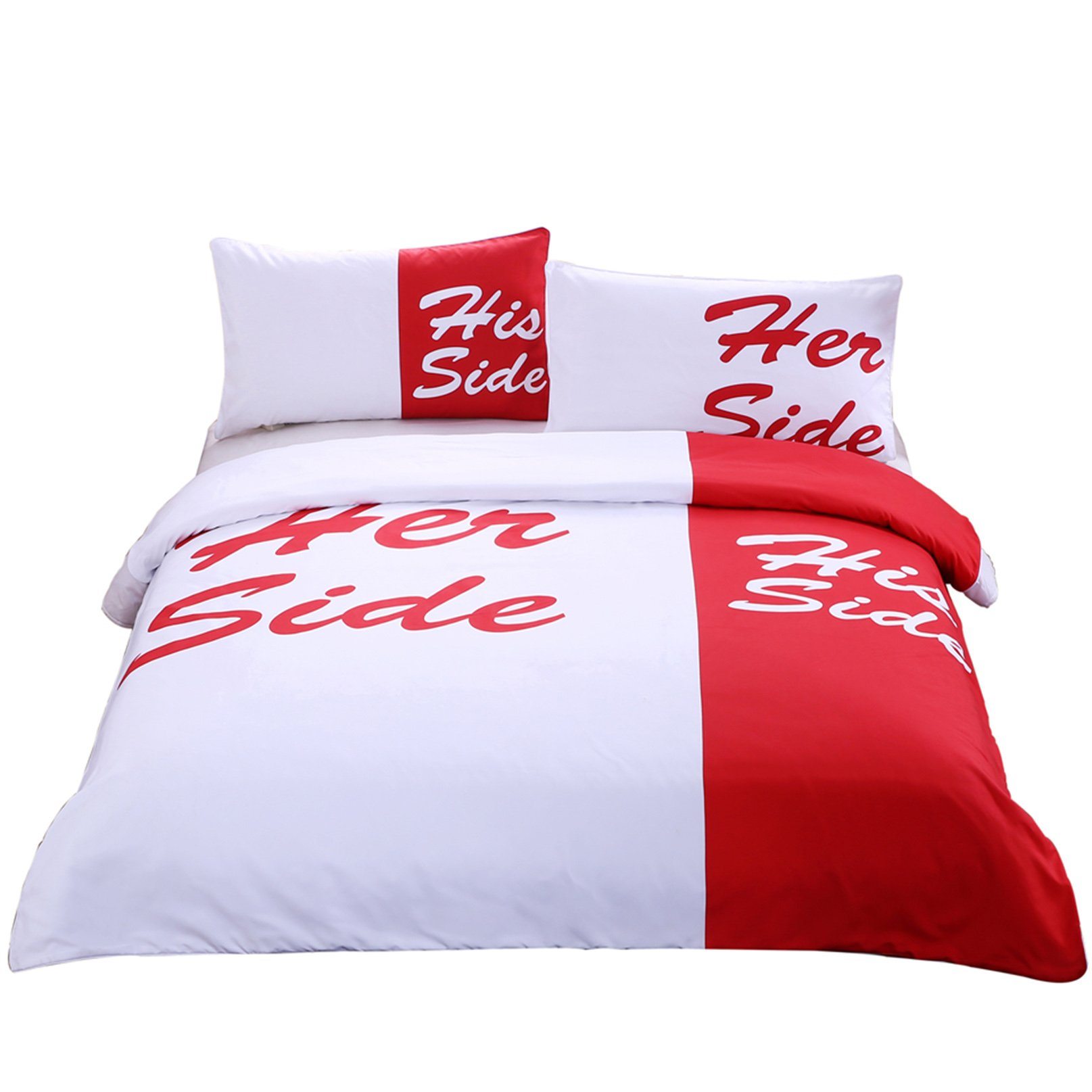 3D Red And Whitey 132 Bed Pillowcases Quilt Wallpaper AJ Wallpaper 