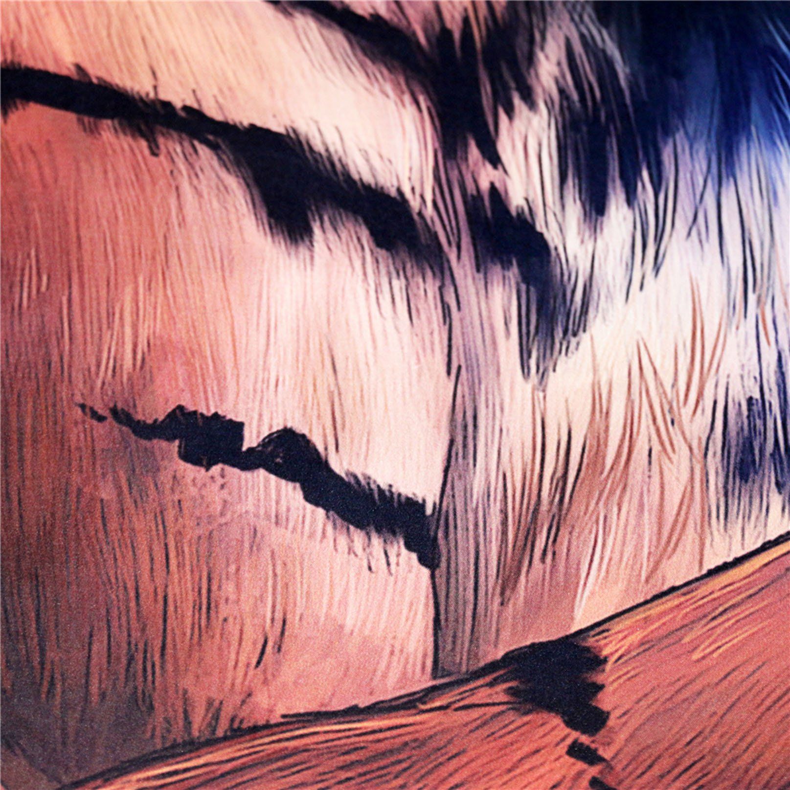 3D White Peace Tiger 142 Bed Pillowcases Quilt Wallpaper AJ Wallpaper 