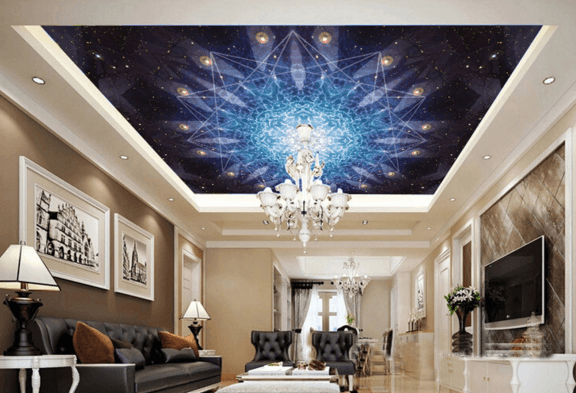 Sky Pentagram Pattern 138 Wallpaper AJ Wallpaper 