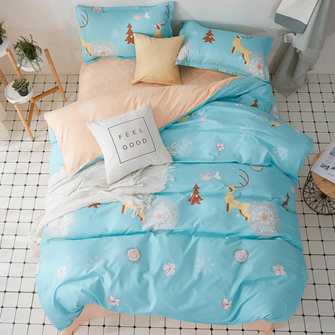 3D Deer 3045 Bed Pillowcases Quilt