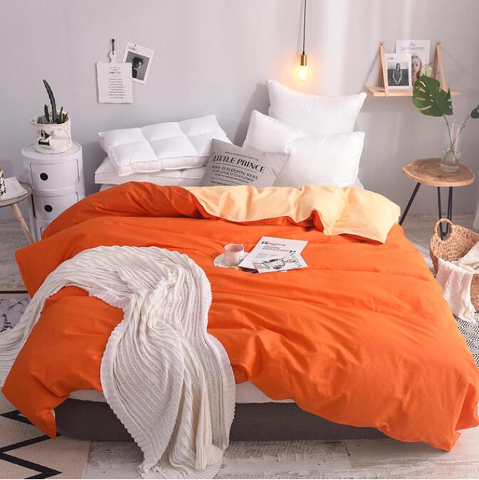 3D Orange 3093 Bed Pillowcases Quilt