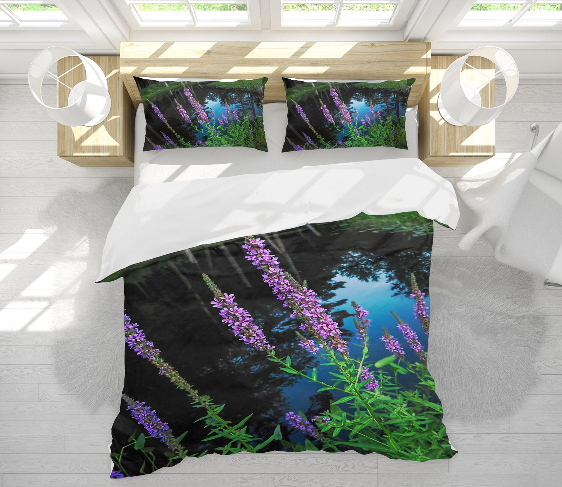 3D Purple Reign 86011 Jerry LoFaro bedding Bed Pillowcases Quilt