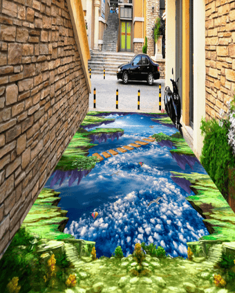 3D Vicissitudes 027 Floor Mural Wallpaper AJ Wallpaper 2 