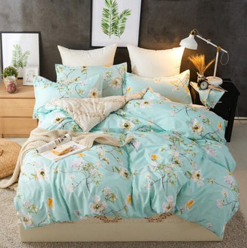 3D Flower Branch 2153 Bed Pillowcases Quilt