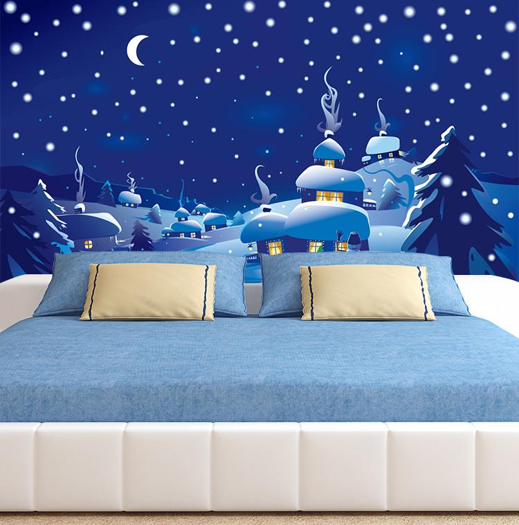 3D Bright Moon Snowflake 576 Wallpaper AJ Wallpaper 