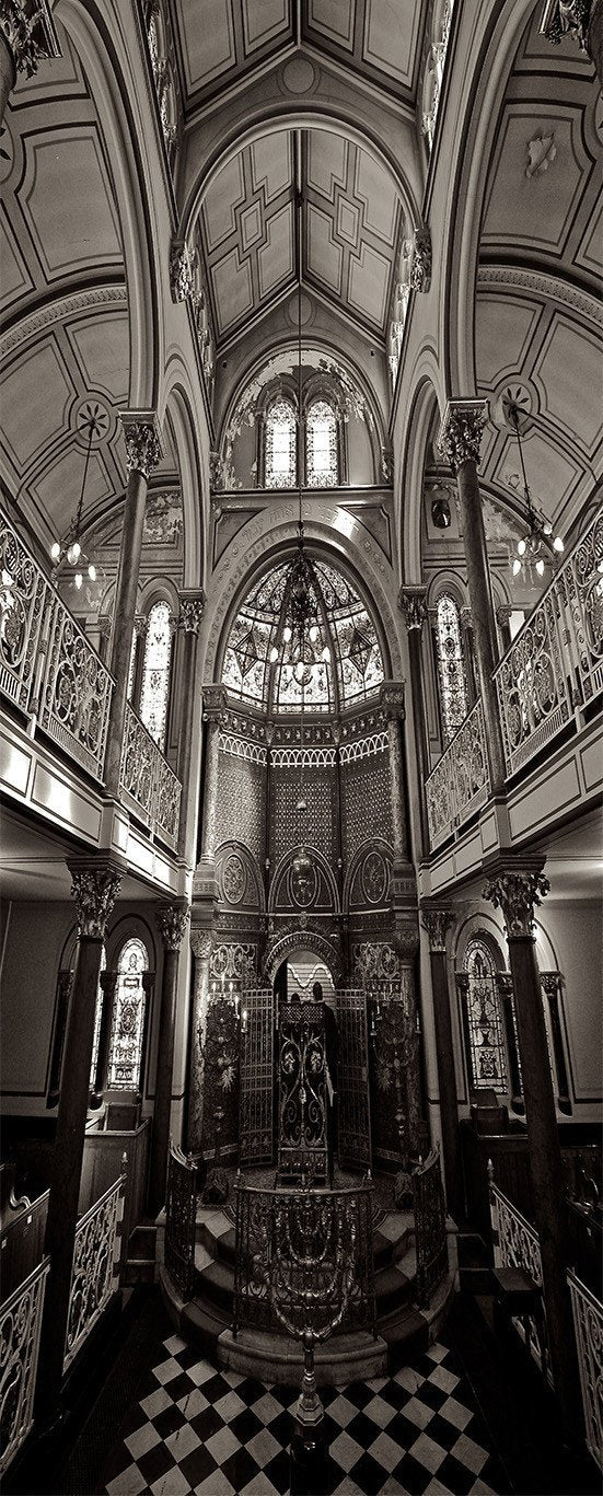 3D carved skylight cathedral construction door mural Wallpaper AJ Wallpaper 