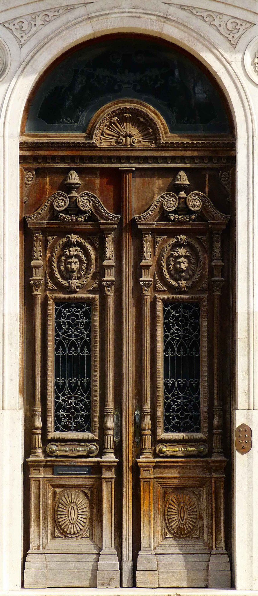 3D Gate Wood Carvings 14 Door Mural Wallpaper AJ Wallpaper 