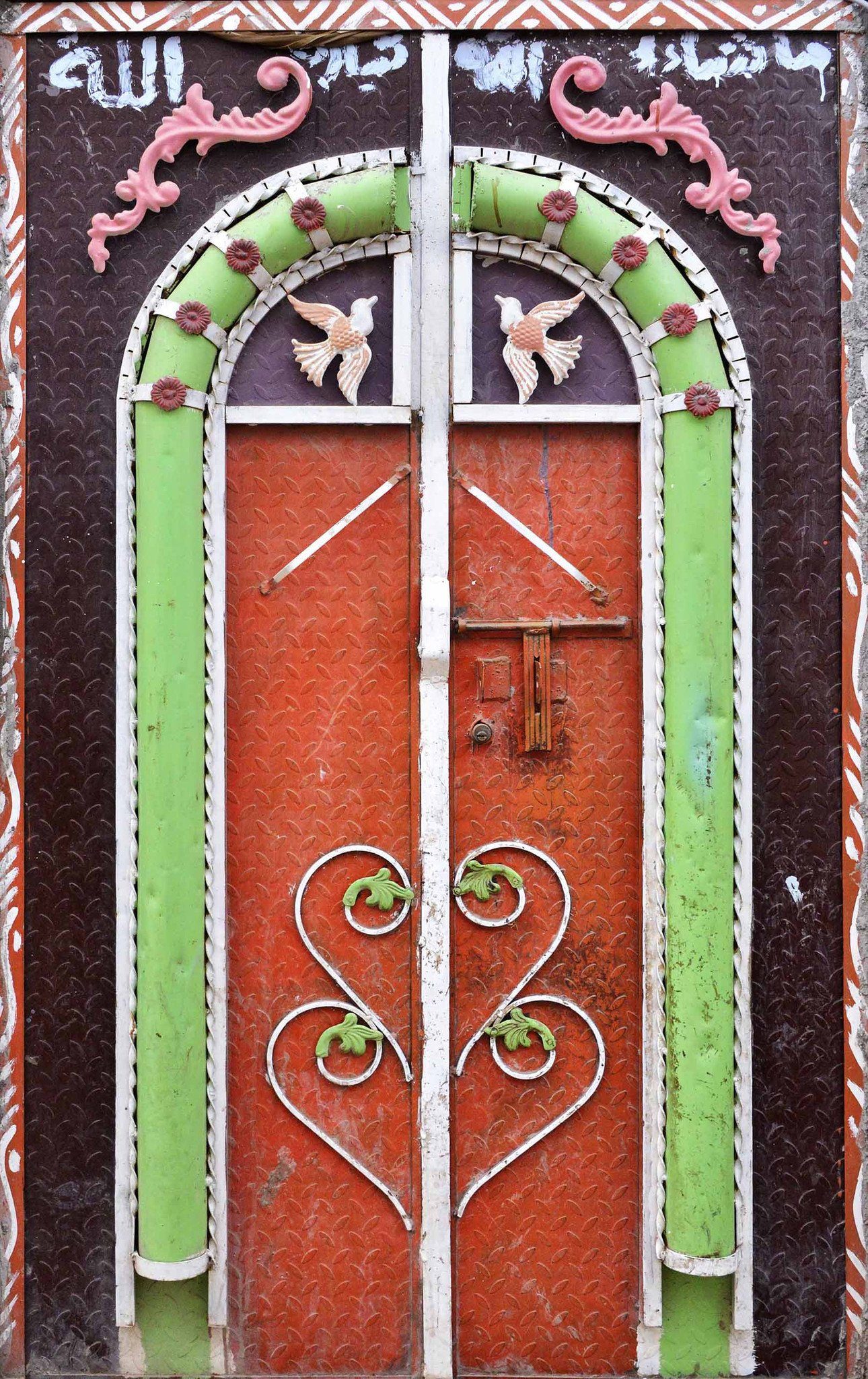 3D Pretty Gate Patterns Door Mural Wallpaper AJ Wallpaper 