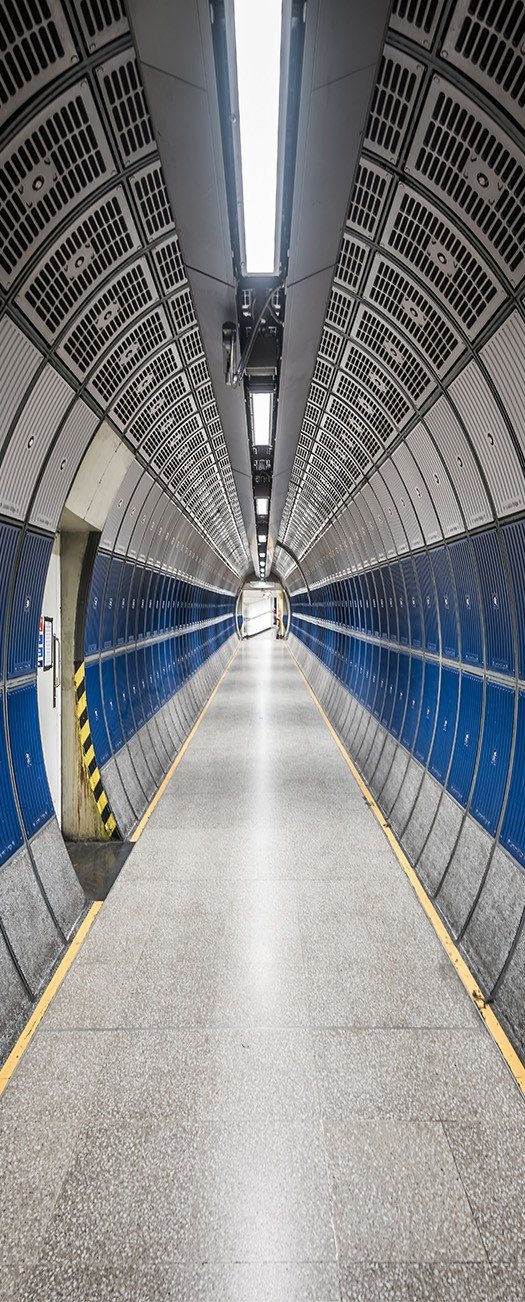 3D tunnel alley road door mural Wallpaper AJ Wallpaper 