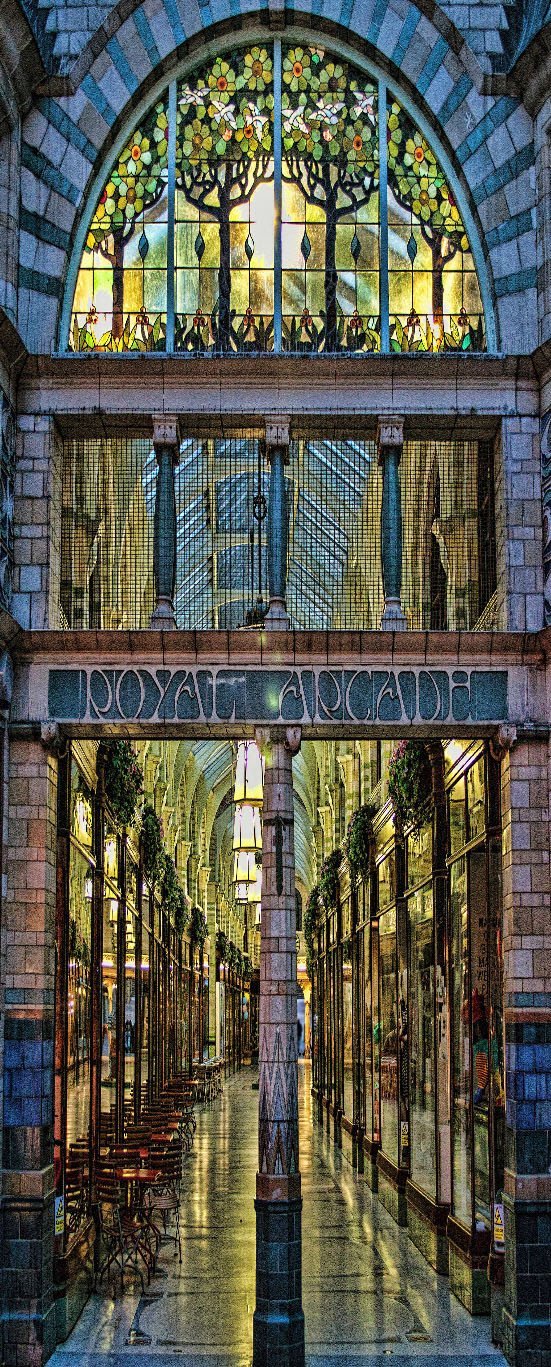 3D columns street corridor door mural Wallpaper AJ Wallpaper 