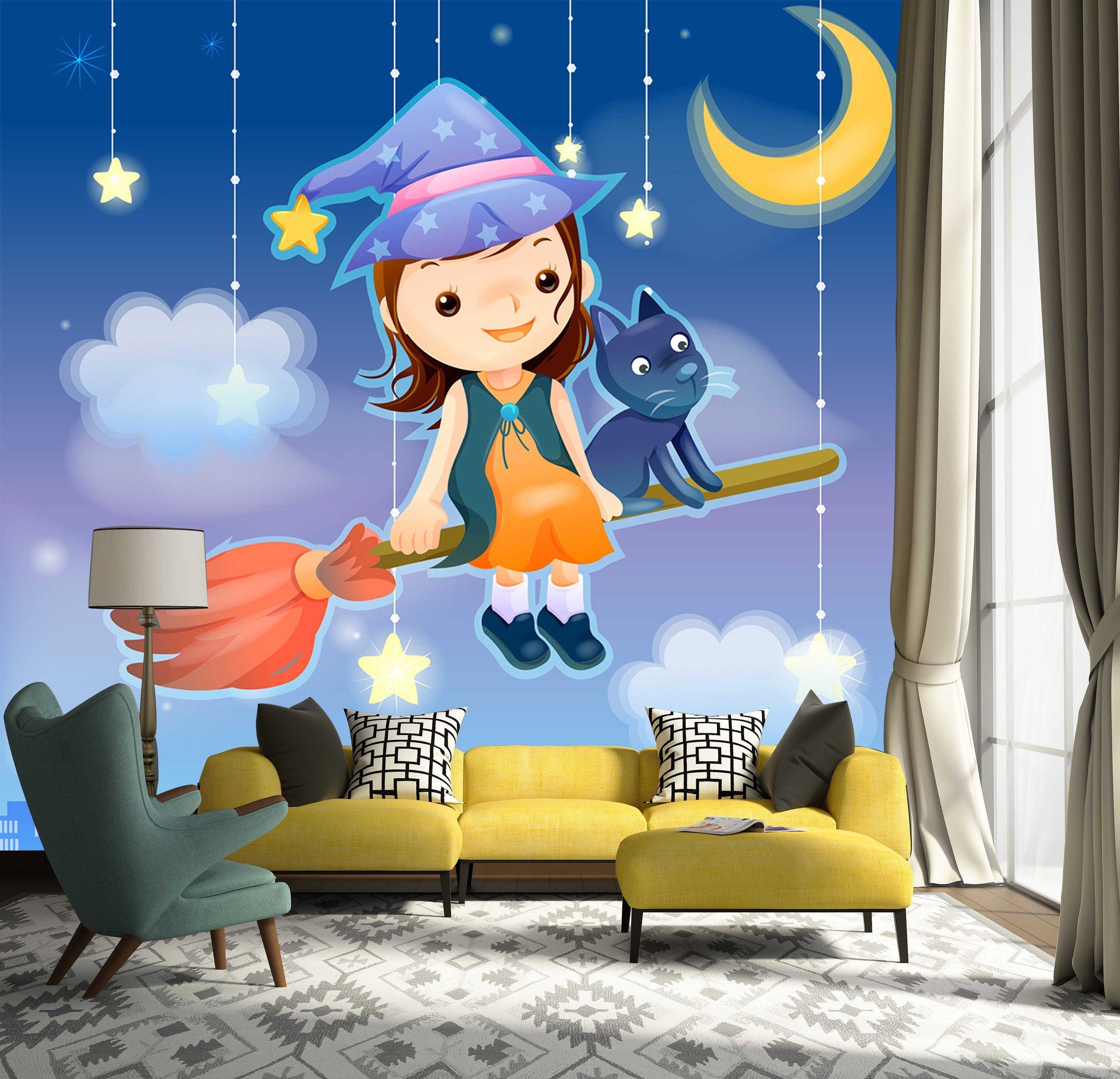 3D Fairy Flying Girl 253 Wallpaper AJ Wallpaper 