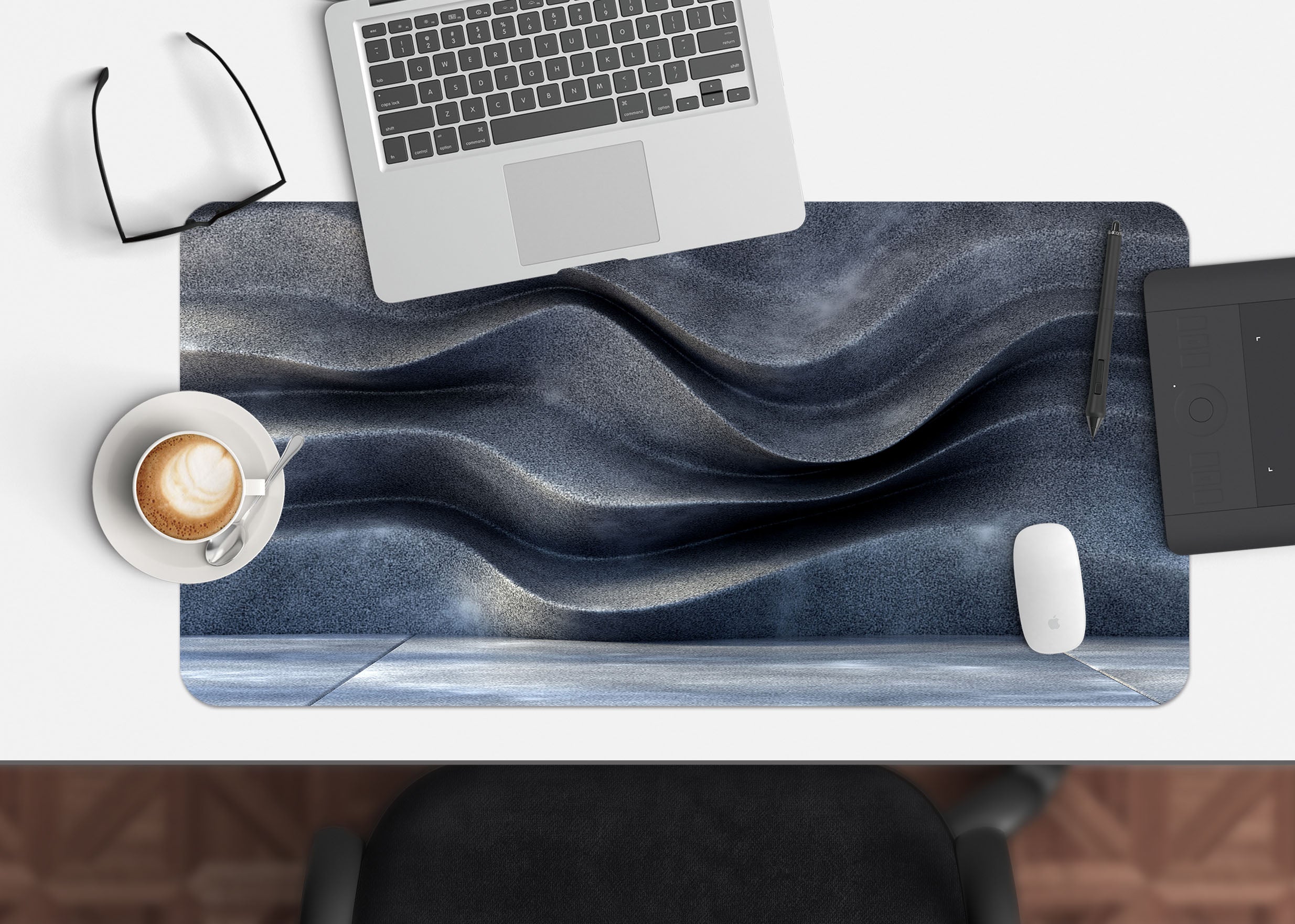 3D Dark Gray 18015 Desk Mat