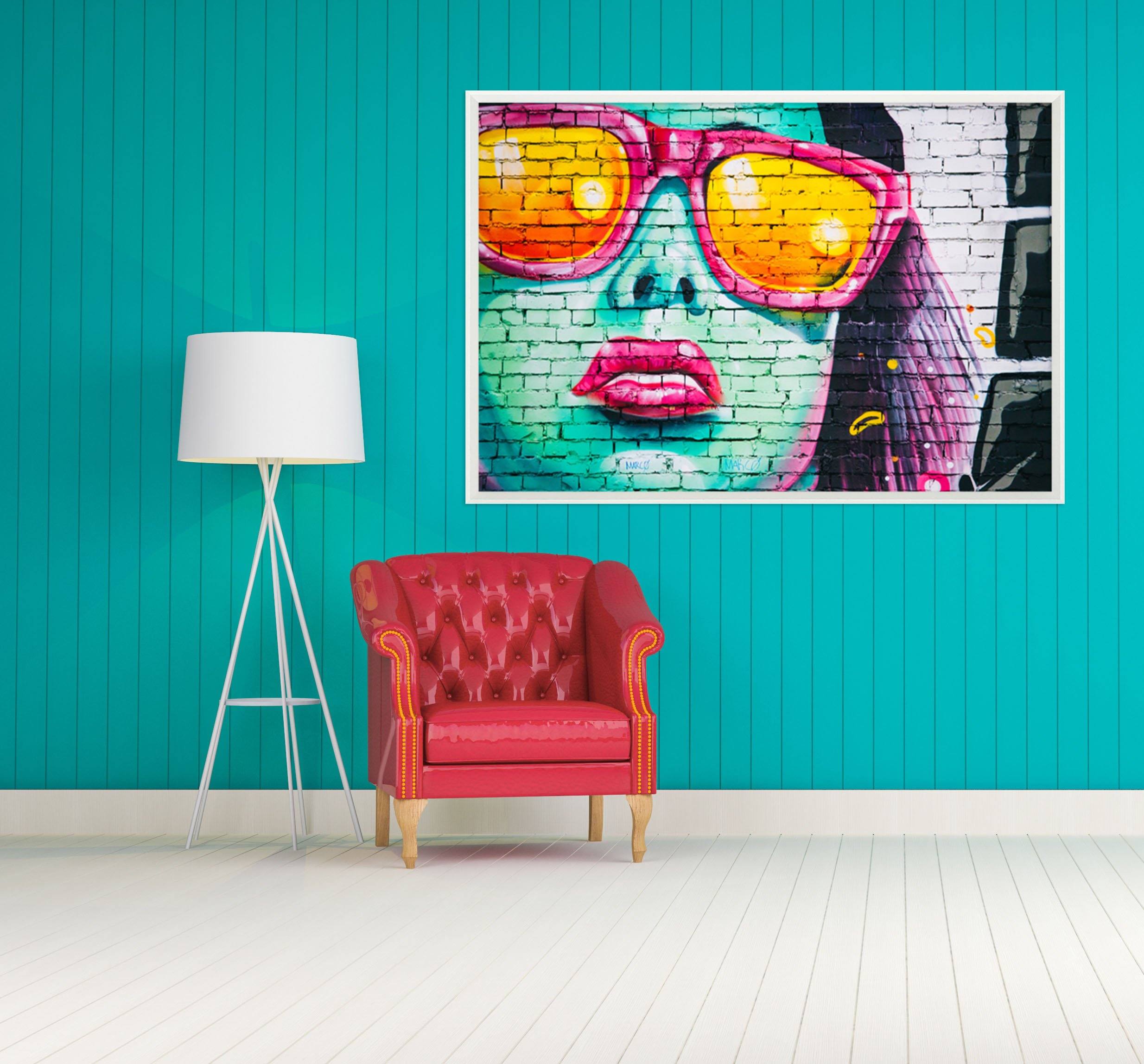 3D Beauty Woman 194 Fake Framed Print Painting Wallpaper AJ Creativity Home 