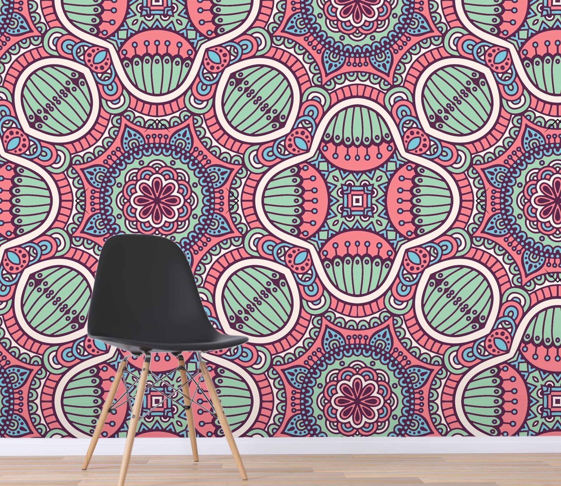 3D Circular Connection Pattern 552 Wallpaper AJ Wallpaper 