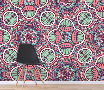 3D Circular Connection Pattern 552 Wallpaper AJ Wallpaper 