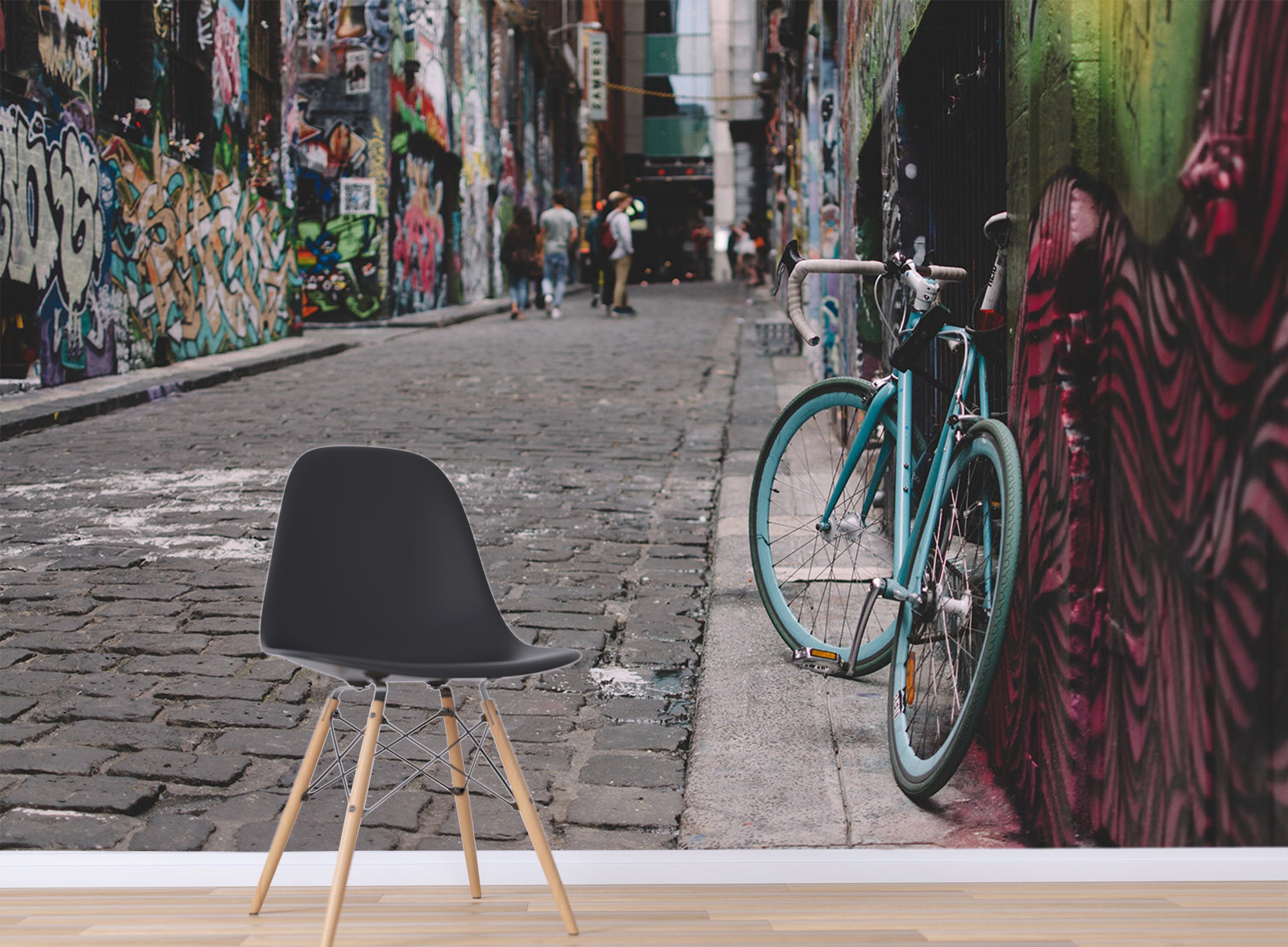 3D Wall Bicycle 205 Vehicle Wall Murals