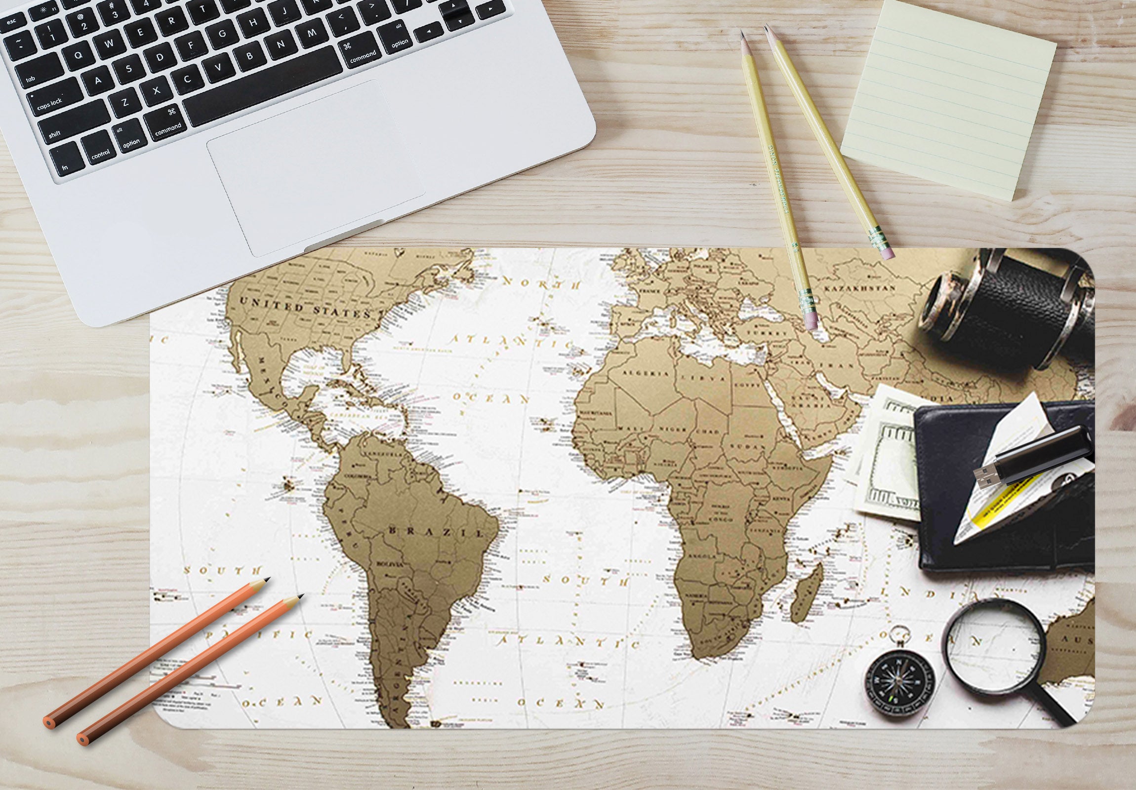 3D Map 17075 Desk Mat