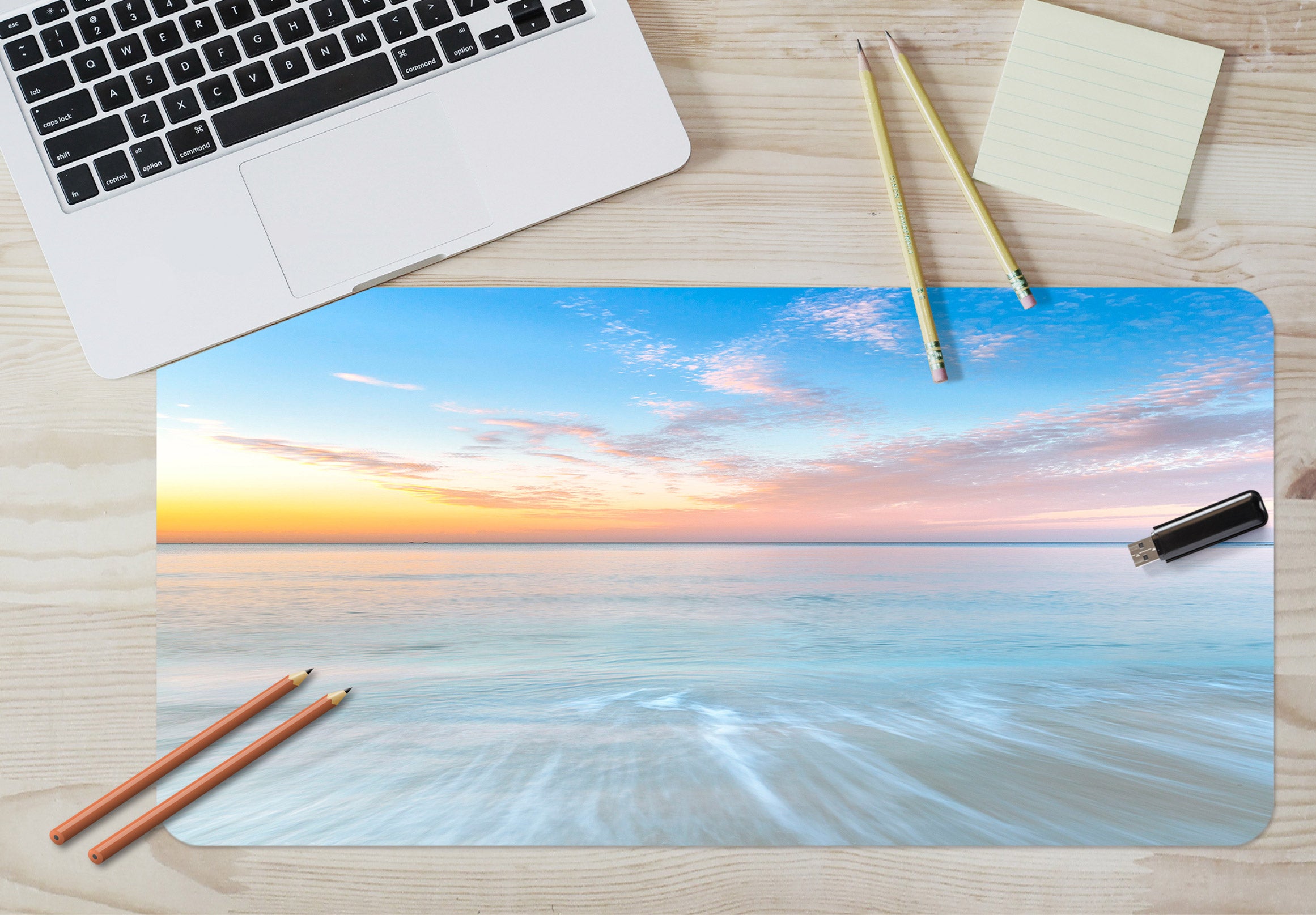 3D Sky Beach 123130 Assaf Frank Desk Mat