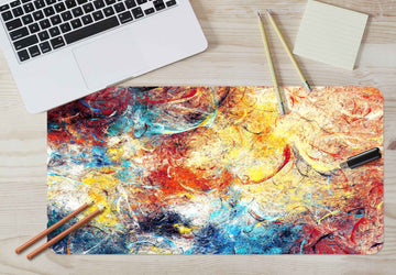 3D Color Pigment 17172 Desk Mat