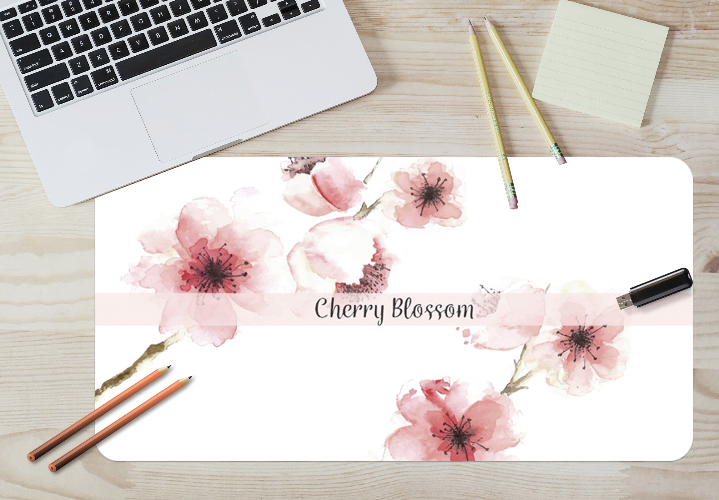 3D Flowers 17059 Desk Mat