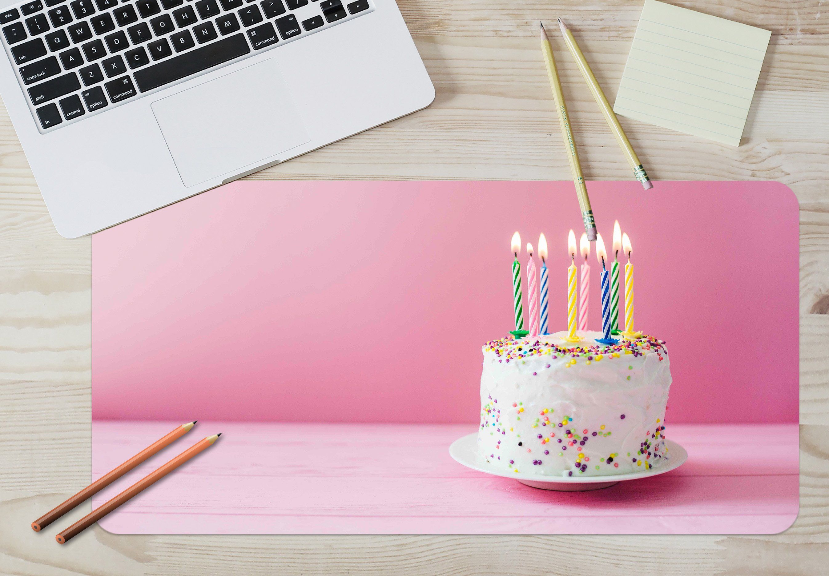 3D Cake Blessing 194 Desk Mat Mat AJ Creativity Home 