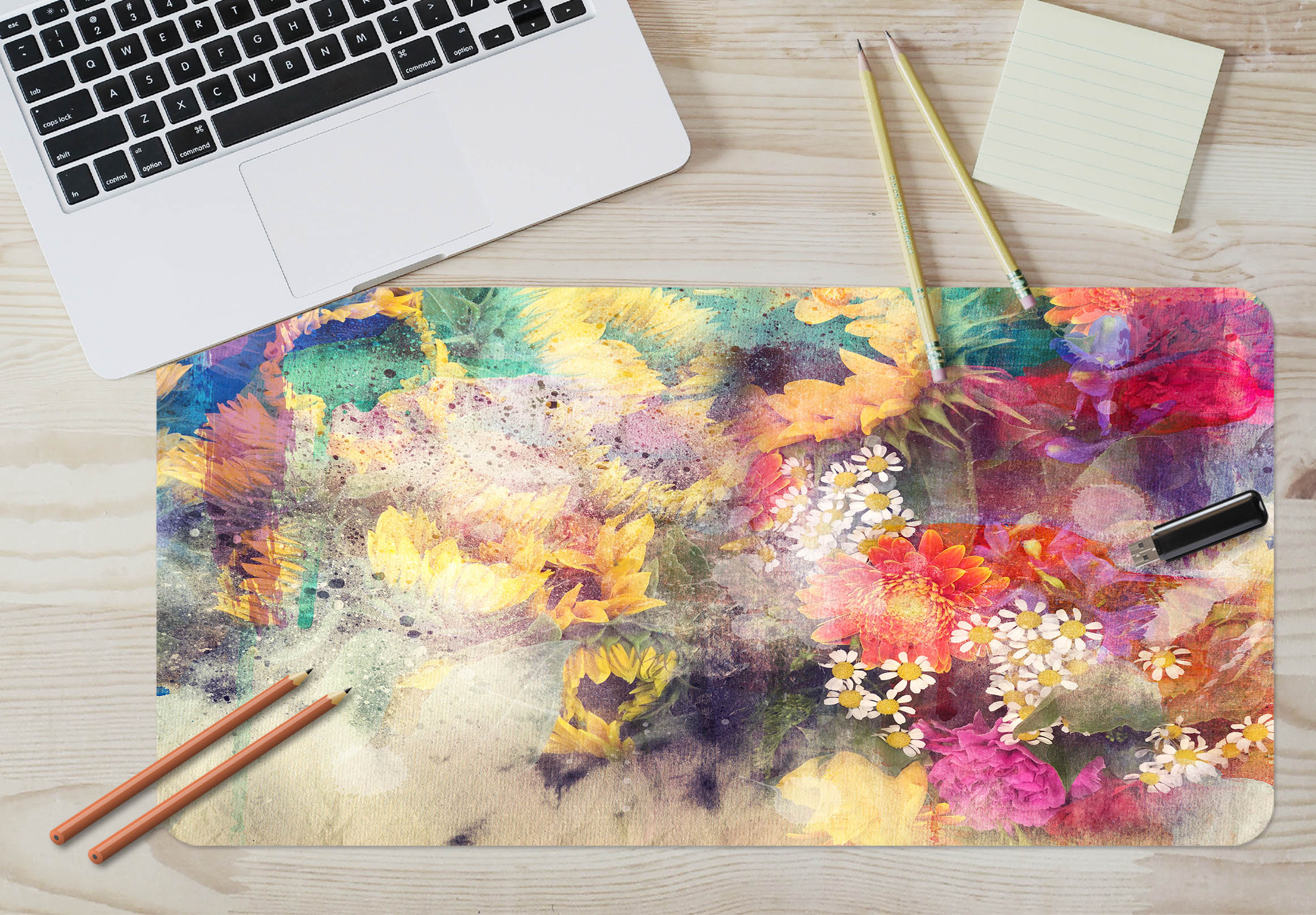 3D Colorful 18002 Desk Mat